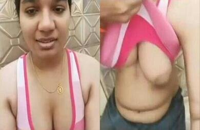 Beautiful desi bhabi pron showing nice big boobs mms