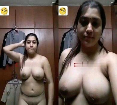 Horny big boobs nude desi bhabi making nude video leaked