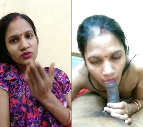 Horny indian sexy bhabi show blowjob live leaked mms HD