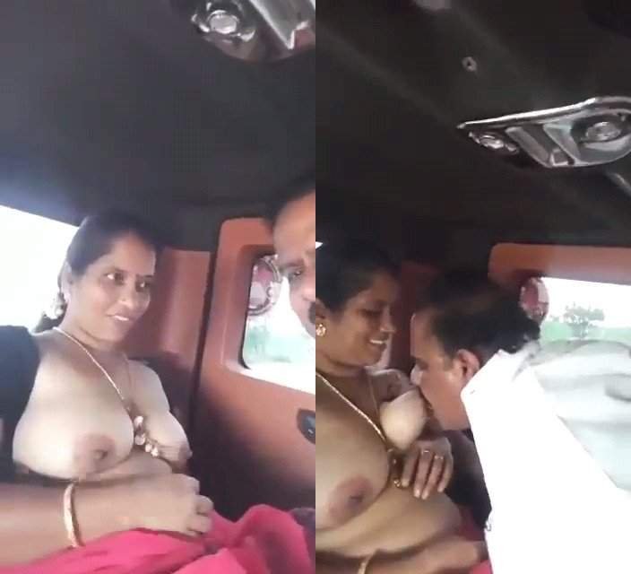 Beautiful Tamil mallu mallu aunty xxx enjoy with driver in car
