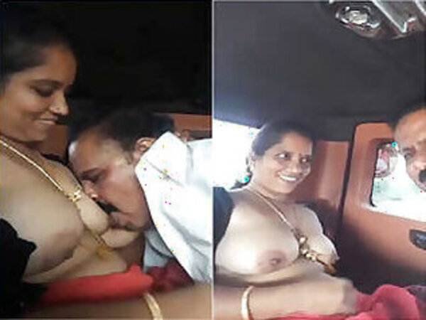 Beautiful mature hot desi aunty porn videos enjoy with driver in car