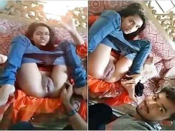 Very cute 18 girl indian x xx pussy licking fucking bf mms HD