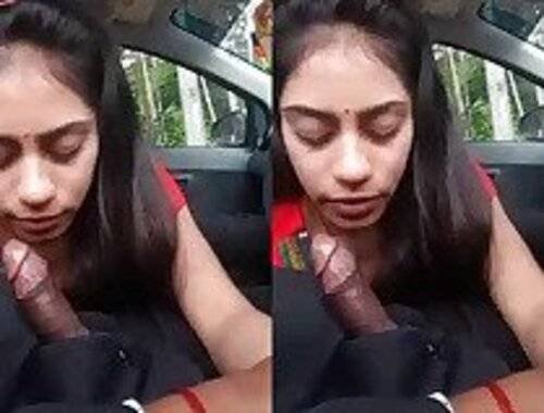 Very sexy horny girl indian xx xvideo blowjob bf cock in car mms