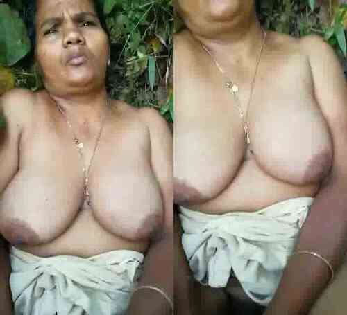 Village mature big tits milf hot aunty porn nude capture outdoor mms