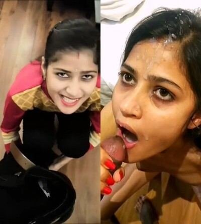 Cute Indian Girl Blowjob - Super cute 18 college indian hard porn blowjob bf until cum out