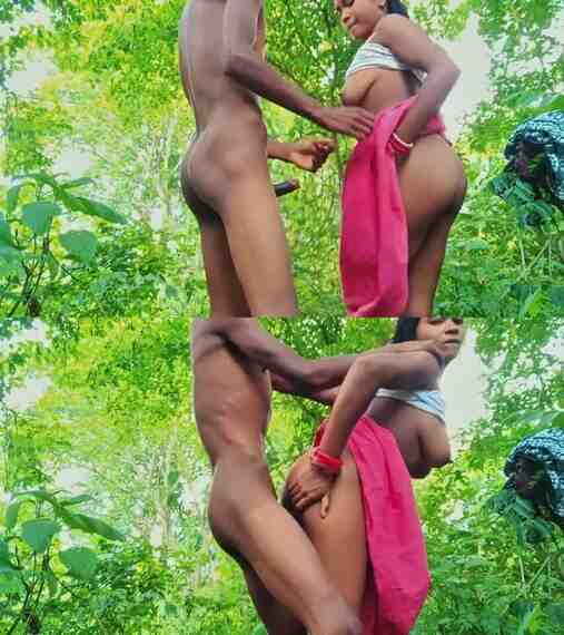 Amateur village anty sex x nephew stand fucked outdoor HD