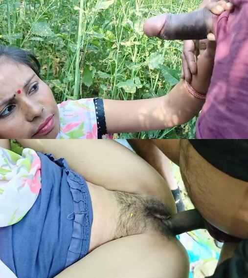 Amateur village sexy hot aunty ki sexy bf nephew fucked outdoor HD