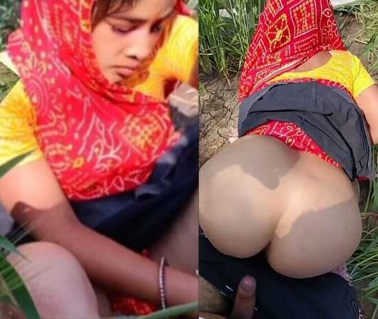 Beautiful muslim village hot chudai bhabhi doggy fuck hindu bf outdoor HD